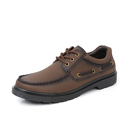 Men's Oxfords Classic Daily Nappa Leather Breathable Non-slipping Wear Proof Black Brown Spring Summer
Men's Oxfords Classic Daily Nappa Leather Breathable Non-slipping Wear Proof Black Brown Spring Summer