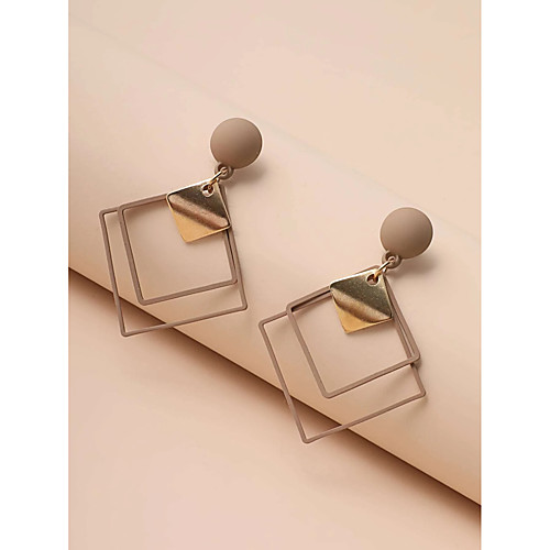 Women's Drop Earrings Earrings Dangle Earrings Geometrical Stylish Simple European Earrings Jewelry Coffee For Gift Formal Prom Date 1 Pair
Women's Drop Earrings Earrings Dangle Earrings Geometrical Stylish Simple European Earrings Jewelry Coffee For Gift Formal Prom Date 1 Pair
