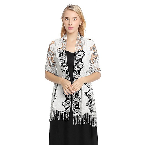 Sleeveless Elegant / Bridal Terylene Formal / Wedding Party Women's Wrap With Tassel / Paillette
Sleeveless Elegant / Bridal Terylene Formal / Wedding Party Women's Wrap With Tassel / Paillette