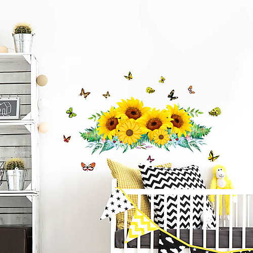 Wall Sticker Sunflower Leaf Butterfly Flying Bedroom Wall Beautification Decoration Removes Sticker
Wall Sticker Sunflower Leaf Butterfly Flying Bedroom Wall Beautification Decoration Removes Sticker