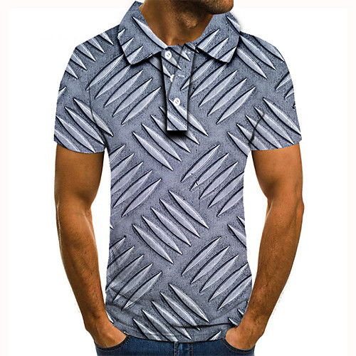 Men's Golf Shirt 3D Print 3D Graphic Prints Button-Down Short Sleeve Street Tops Casual Fashion Cool Gray / Sports
Men's Golf Shirt 3D Print 3D Graphic Prints Button-Down Short Sleeve Street Tops Casual Fashion Cool Gray / Sports