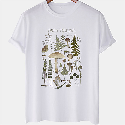 Men's Unisex Tee T shirt Hot Stamping Coconut Tree Mushroom Plus Size Short Sleeve Casual Tops 100% Cotton Basic Designer Big and Tall White Black Yellow
Men's Unisex Tee T shirt Hot Stamping Coconut Tree Mushroom Plus Size Short Sleeve Casual Tops 100% Cotton Basic Designer Big and Tall White Black Yellow