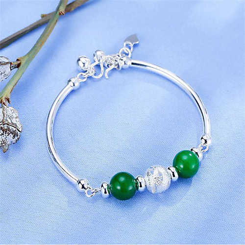 Women's Bracelet Bangles Cuff Bracelet Figaro Bracelet Classic Fashion Fashion Trendy Casual / Sporty Korean Cute Copper Bracelet Jewelry Silver For Sport Gift Date Birthday Festival / Silver Plated
Women's Bracelet Bangles Cuff Bracelet Figaro Bracelet Classic Fashion Fashion Trendy Casual / Sporty Korean Cute Copper Bracelet Jewelry Silver For Sport Gift Date Birthday Festival / Silver Plated