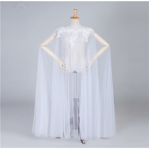 Sleeveless Elegant / Bridal Organza Wedding / Party / Evening Women's Wrap With Appliques
Sleeveless Elegant / Bridal Organza Wedding / Party / Evening Women's Wrap With Appliques