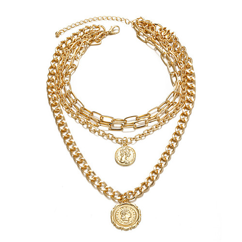gold coin hollow embossed multilayer necklace ladies sweater chain clavicle chain
gold coin hollow embossed multilayer necklace ladies sweater chain clavicle chain