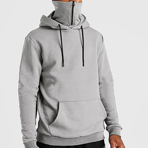 Men's Pullover Hoodie Sweatshirt Solid Color Patchwork Hooded Daily Fitness Basic Thin fleece Hoodies Sweatshirts Long Sleeve Light Grey Black Dark Gray
Men's Pullover Hoodie Sweatshirt Solid Color Patchwork Hooded Daily Fitness Basic Thin fleece Hoodies Sweatshirts Long Sleeve Light Grey Black Dark Gray