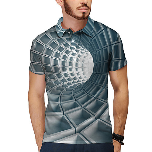Men's Golf Shirt Tennis Shirt 3D Print 3D Graphic Prints Button-Down Print Short Sleeve Daily Tops Casual Designer Big and Tall Gray / Summer
Men's Golf Shirt Tennis Shirt 3D Print 3D Graphic Prints Button-Down Print Short Sleeve Daily Tops Casual Designer Big and Tall Gray / Summer