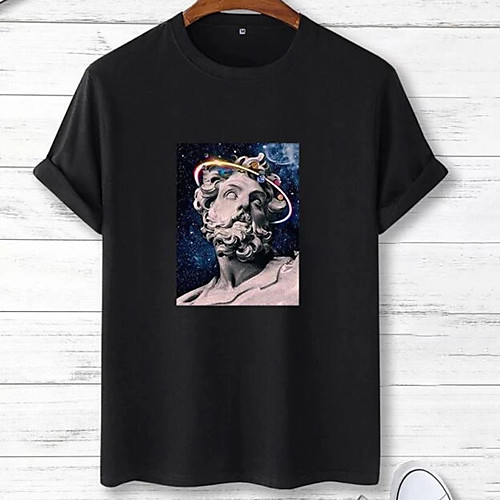 Men's Unisex Tee T shirt Hot Stamping Graphic Prints Human Plus Size Print Short Sleeve Casual Tops 100% Cotton Basic Designer Big and Tall Black
Men's Unisex Tee T shirt Hot Stamping Graphic Prints Human Plus Size Print Short Sleeve Casual Tops 100% Cotton Basic Designer Big and Tall Black