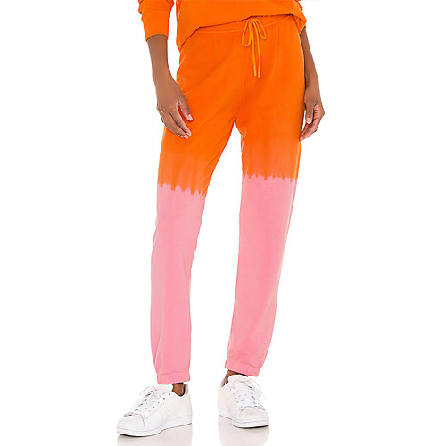 Women's Casual / Sporty Punk & Gothic Comfort Casual Weekend Jogger Pants Color Block Plain Full Length Novelty Elastic Drawstring Design Purple Orange
Women's Casual / Sporty Punk & Gothic Comfort Casual Weekend Jogger Pants Color Block Plain Full Length Novelty Elastic Drawstring Design Purple Orange