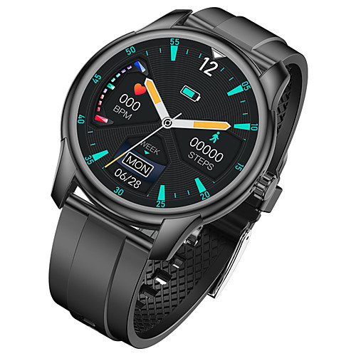 W9 Smartwatch Fitness Running Watch ECGPPG Stopwatch Pedometer Waterproof Touch Screen Heart Rate Monitor IP68 46mm Watch Case for Android iOS Men Women / Blood Pressure Measurement / Call Reminder
W9 Smartwatch Fitness Running Watch ECGPPG Stopwatch Pedometer Waterproof Touch Screen Heart Rate Monitor IP68 46mm Watch Case for Android iOS Men Women / Blood Pressure Measurement / Call Reminder