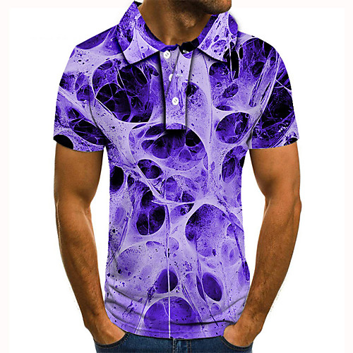 Men's Golf Shirt Tennis Shirt 3D Print Graphic Prints Geometry Button-Down Short Sleeve Street Tops Casual Fashion Cool Purple / Sports
Men's Golf Shirt Tennis Shirt 3D Print Graphic Prints Geometry Button-Down Short Sleeve Street Tops Casual Fashion Cool Purple / Sports