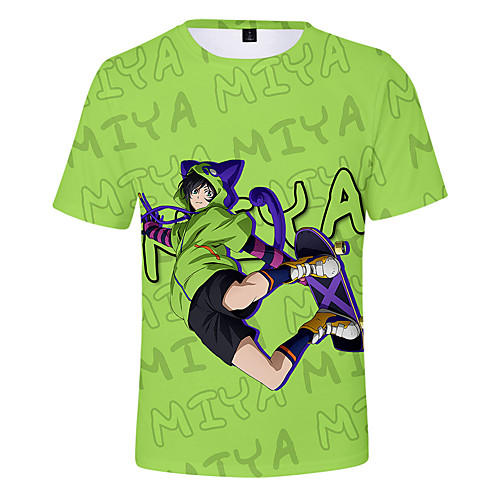 Inspired by SK8 The Infinity Cosplay Cosplay Costume T-shirt Terylene Color Block Printing T-shirt For Women's / Men's
Inspired by SK8 The Infinity Cosplay Cosplay Costume T-shirt Terylene Color Block Printing T-shirt For Women's / Men's