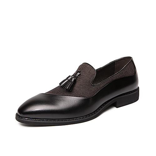 Men's Loafers & Slip-Ons Penny Loafers Business Casual Classic Office & Career Faux Leather Breathable Non-slipping Wear Proof Blue Black Spring Summer / British
Men's Loafers & Slip-Ons Penny Loafers Business Casual Classic Office & Career Faux Leather Breathable Non-slipping Wear Proof Blue Black Spring Summer / British