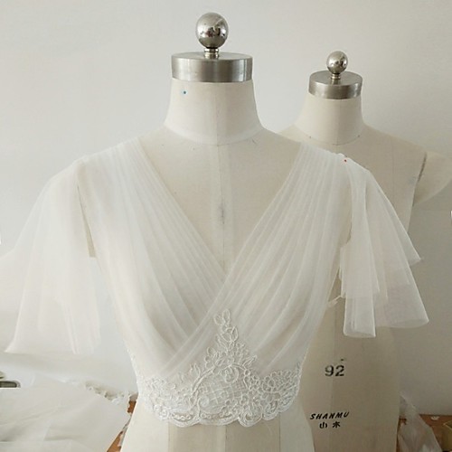 Sleeveless Elegant / Bridal Polyester Party / Party / Evening Women's Wrap With Solid
Sleeveless Elegant / Bridal Polyester Party / Party / Evening Women's Wrap With Solid