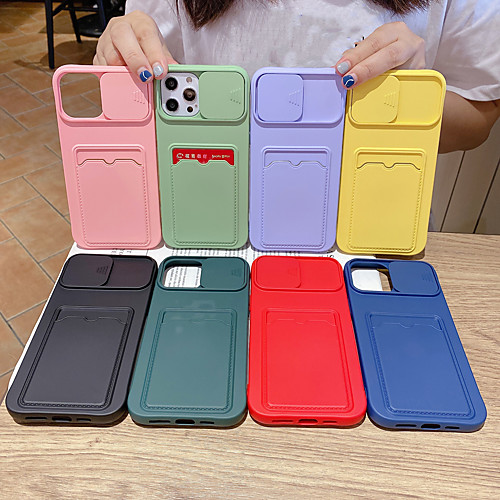 Phone Case For Apple Back Cover iPhone 12 Pro Max 11 SE 2020 X XR XS Max 8 7 6 Card Holder Shockproof Dustproof Solid Colored TPU
Phone Case For Apple Back Cover iPhone 12 Pro Max 11 SE 2020 X XR XS Max 8 7 6 Card Holder Shockproof Dustproof Solid Colored TPU