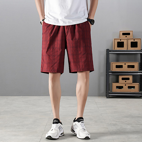 Men's Shorts Chino Shorts Pants Solid Color Deep Blue Wine Light gray Light Green
Men's Shorts Chino Shorts Pants Solid Color Deep Blue Wine Light gray Light Green
