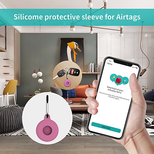 Silicone Protective Case For Airtags Key Finder Cover Anti-lost Anti-Scratch Waterproof Protective Sleeve Soft Skin Cover For Apple Airtags Locator Tracker Accessories
Silicone Protective Case For Airtags Key Finder Cover Anti-lost Anti-Scratch Waterproof Protective Sleeve Soft Skin Cover For Apple Airtags Locator Tracker Accessories