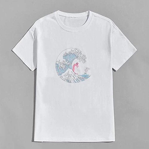 Men's Tee T shirt Hot Stamping Graphic Prints Spray Print Short Sleeve Casual Tops 100% Cotton Basic Designer Big and Tall White
Men's Tee T shirt Hot Stamping Graphic Prints Spray Print Short Sleeve Casual Tops 100% Cotton Basic Designer Big and Tall White