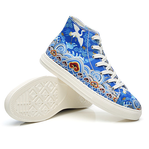 Men's Sneakers Animal Print 3D Print Printed Shoes Casual Chinoiserie Athletic Outdoor Walking Shoes Satin Synthetics Breathable Non-slipping Shock Absorbing Booties / Ankle Boots Blue 3D Spring
Men's Sneakers Animal Print 3D Print Printed Shoes Casual Chinoiserie Athletic Outdoor Walking Shoes Satin Synthetics Breathable Non-slipping Shock Absorbing Booties / Ankle Boots Blue 3D Spring