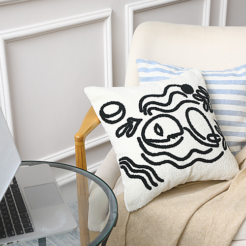 Pillow Case Art Martial Abstract Series Cotton Towel Embroidery Pillow Case Modern Sample Room Cushion Cover
Pillow Case Art Martial Abstract Series Cotton Towel Embroidery Pillow Case Modern Sample Room Cushion Cover