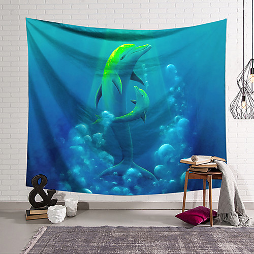 Wall Tapestry Art Decor Blanket Curtain Hanging Home Bedroom Living Room Decoration Polyester Dolphin
Wall Tapestry Art Decor Blanket Curtain Hanging Home Bedroom Living Room Decoration Polyester Dolphin