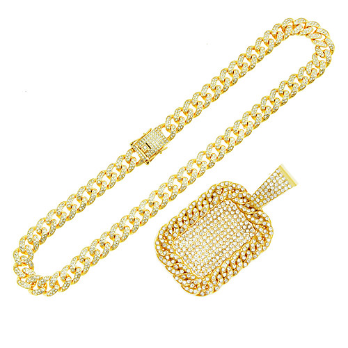 Men's Boys' Long Necklace Alloy 55 cm Necklace Jewelry 1pc For Street Festival
Men's Boys' Long Necklace Alloy 55 cm Necklace Jewelry 1pc For Street Festival