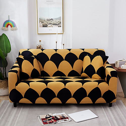 Orange Black Round Print Dustproof All-powerful Stretch Sofa Cover Super Soft Fabric with One Free Boster Case
Orange Black Round Print Dustproof All-powerful Stretch Sofa Cover Super Soft Fabric with One Free Boster Case
