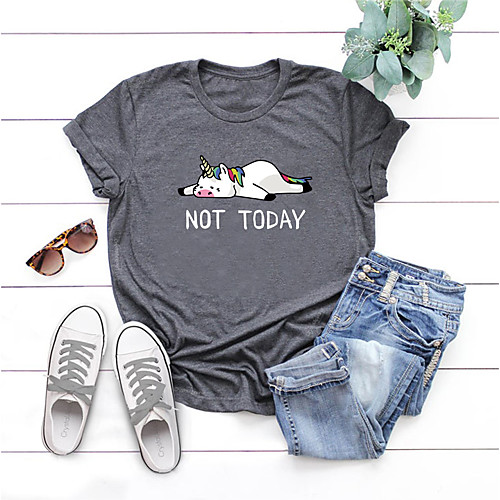 Women's T shirt Graphic Letter Print Round Neck Tops Basic Basic Top Black Blue Blushing Pink
Women's T shirt Graphic Letter Print Round Neck Tops Basic Basic Top Black Blue Blushing Pink