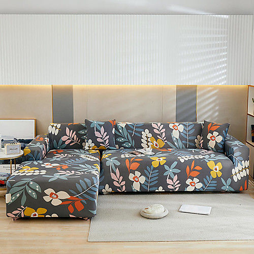 Floral Print Dustproof All-powerful Slipcovers Stretch L Shape Sofa Cover Super Soft Fabric Couch Cover Sofa Furniture Protector With One Free Boster Case
Floral Print Dustproof All-powerful Slipcovers Stretch L Shape Sofa Cover Super Soft Fabric Couch Cover Sofa Furniture Protector With One Free Boster Case