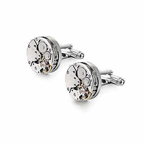 lepton steampunk mens cufflinks vintage watch movement cufflink square gear cuff links gift for business/father'sday/lover/friends/wedding/anniversaries/birthdays (vintage watch movement cufflinks)
lepton steampunk mens cufflinks vintage watch movement cufflink square gear cuff links gift for business/father'sday/lover/friends/wedding/anniversaries/birthdays (vintage watch movement cufflinks)