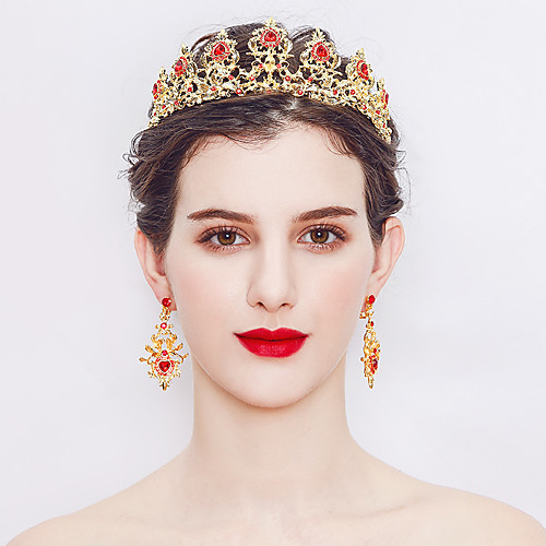 Glam Wedding Alloy Headpiece with Rhinestone / Trim 1 Piece Wedding / Special Occasion Headpiece
Glam Wedding Alloy Headpiece with Rhinestone / Trim 1 Piece Wedding / Special Occasion Headpiece