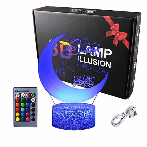 Mobestech 3D Night Light Islamic Muhammad Optical Illusion Table Lamp Color Changes LED Night Light for Eid Ramadan Mubarak Decor
Mobestech 3D Night Light Islamic Muhammad Optical Illusion Table Lamp Color Changes LED Night Light for Eid Ramadan Mubarak Decor
