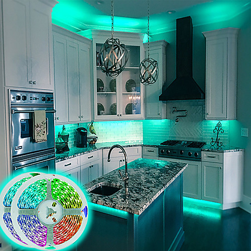 LED Strip Lights WIFI App Intelligent Control 5050 2x10m 65ft RGB LED Smart Strip Light with IR 24 Key Controller or DC12V Adapter Kit
LED Strip Lights WIFI App Intelligent Control 5050 2x10m 65ft RGB LED Smart Strip Light with IR 24 Key Controller or DC12V Adapter Kit