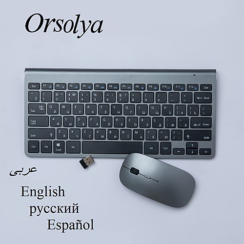 2.4g Wireless Keyboard And Mouse Combo Mini Multimedia Keyboard Mouse Set for Laptop PC
2.4g Wireless Keyboard And Mouse Combo Mini Multimedia Keyboard Mouse Set for Laptop PC
