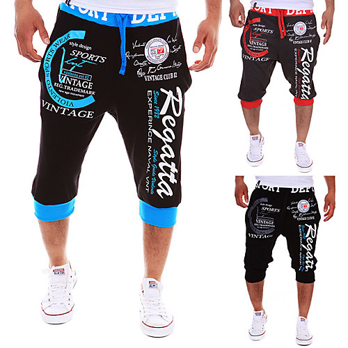 Men's Shorts Chino Outdoor Sports Slim Casual Sports Chinos Shorts Pants Letter Calf-Length Pocket Print Light Blue-Black Black Blue Light Grey Dark Gray / Summer / Drawstring
Men's Shorts Chino Outdoor Sports Slim Casual Sports Chinos Shorts Pants Letter Calf-Length Pocket Print Light Blue-Black Black Blue Light Grey Dark Gray / Summer / Drawstring