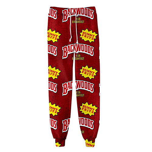 Men's Casual Athleisure Daily Sports Jogger Pants Sweatpants Pants Letter Full Length 3D Print Drawstring Pocket Purple Red Yellow Green Brown
Men's Casual Athleisure Daily Sports Jogger Pants Sweatpants Pants Letter Full Length 3D Print Drawstring Pocket Purple Red Yellow Green Brown