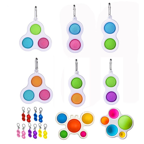 2PCS Fidget Toy, Silicone Bubble Sensory Toy Autism Special Needs Stress Reliever, Playing Board Emotion Anxiety Relief Tool for Kids Adults
2PCS Fidget Toy, Silicone Bubble Sensory Toy Autism Special Needs Stress Reliever, Playing Board Emotion Anxiety Relief Tool for Kids Adults
