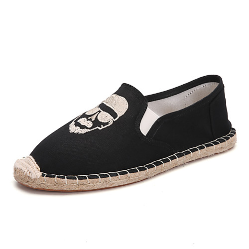 Men's Loafers & Slip-Ons Comfort Loafers Casual Athletic Outdoor Walking Shoes Linen Synthetics Non-slipping Shock Absorbing Wear Proof Booties / Ankle Boots White Black Spring Summer
Men's Loafers & Slip-Ons Comfort Loafers Casual Athletic Outdoor Walking Shoes Linen Synthetics Non-slipping Shock Absorbing Wear Proof Booties / Ankle Boots White Black Spring Summer