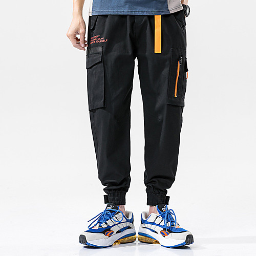 Men's Casual / Sporty Athleisure Breathable Outdoor Sports Sport Daily Pants Tactical Cargo Pants Solid Colored Full Length Drawstring Pocket Black Green
Men's Casual / Sporty Athleisure Breathable Outdoor Sports Sport Daily Pants Tactical Cargo Pants Solid Colored Full Length Drawstring Pocket Black Green