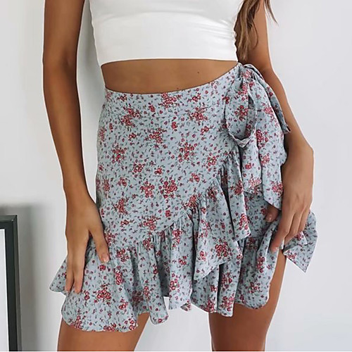 Women's Date Birthday Party Vintage Streetwear Skirts Floral Graphic Ruffle Patchwork Print Purple
Women's Date Birthday Party Vintage Streetwear Skirts Floral Graphic Ruffle Patchwork Print Purple