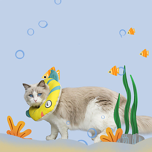 Dog Cat Pet Cone Pet Recovery Collar Elizabeth circle Adjustable Stress Relieving Safety Anti-Bite Lick Wound Healing After Surgery Protective Walking Fish Animal Cotton Small Dog Yellow
Dog Cat Pet Cone Pet Recovery Collar Elizabeth circle Adjustable Stress Relieving Safety Anti-Bite Lick Wound Healing After Surgery Protective Walking Fish Animal Cotton Small Dog Yellow