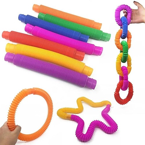 15 pack Fidget Pop Tube Toys for Kids and Adults, Pipe Sensory Tools for Stress and Anxiety Relief, Cool Bendable Multi-Color Stimming Toys Great as Gift, Party Favors, and Prizes for Fidgeters
15 pack Fidget Pop Tube Toys for Kids and Adults, Pipe Sensory Tools for Stress and Anxiety Relief, Cool Bendable Multi-Color Stimming Toys Great as Gift, Party Favors, and Prizes for Fidgeters