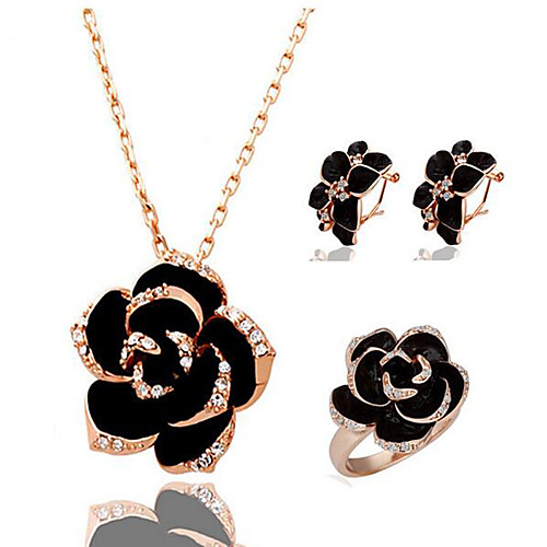Women's Jewelry Set Bridal Jewelry Sets 3D Flower Precious Fashion Rhinestone Silver Plated Gold Plated Earrings Jewelry Silver / Gold For Christmas Wedding Party Evening Gift Formal 1 set
Women's Jewelry Set Bridal Jewelry Sets 3D Flower Precious Fashion Rhinestone Silver Plated Gold Plated Earrings Jewelry Silver / Gold For Christmas Wedding Party Evening Gift Formal 1 set