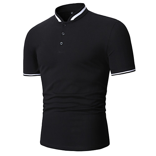 Men's Golf Shirt Tennis Shirt Other Prints Plain Short Sleeve Casual Tops Cotton Black
Men's Golf Shirt Tennis Shirt Other Prints Plain Short Sleeve Casual Tops Cotton Black