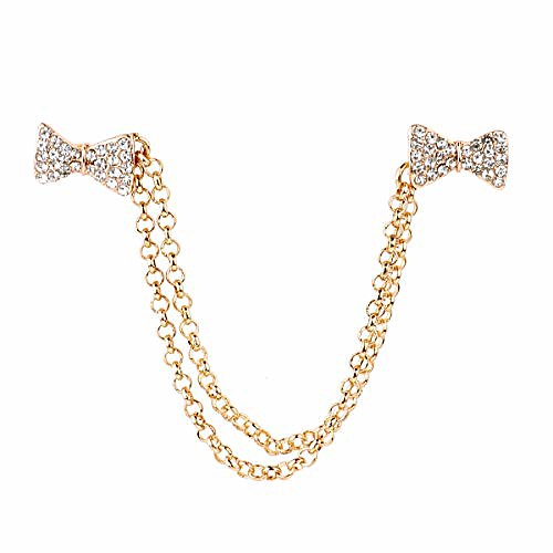 tiaobug women vintage bow tie/heart/pearl/rhinestone sweater collar brooch pin-chain-clip-shawl-blouse-cardigan bowtie-style one size
tiaobug women vintage bow tie/heart/pearl/rhinestone sweater collar brooch pin-chain-clip-shawl-blouse-cardigan bowtie-style one size
