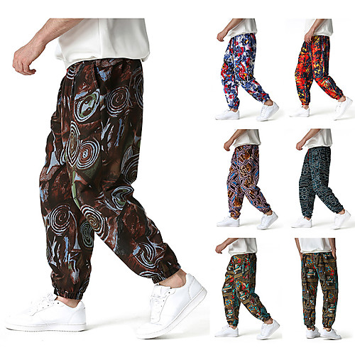 Men's Chino Boho Outdoor Sports Loose Casual Home Harem Loose Wide Leg Chinos Pants Solid Color Knee Length 1 2 3 4 5 / Summer
Men's Chino Boho Outdoor Sports Loose Casual Home Harem Loose Wide Leg Chinos Pants Solid Color Knee Length 1 2 3 4 5 / Summer