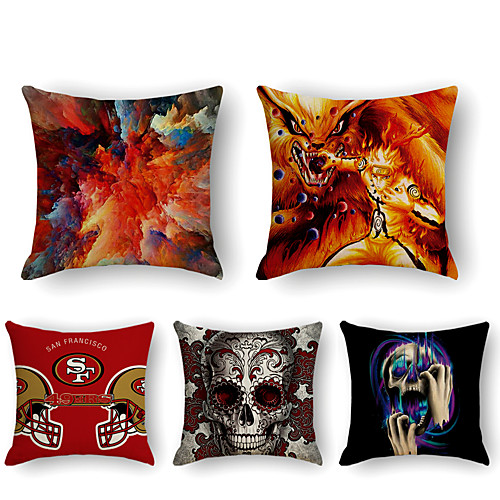 Cushion Cover 5PC Faux Linen Soft Decorative Square Throw Pillow Cover Cushion Case Pillowcase for Sofa Bedroom 45 x 45 cm (18 x 18 Inch) Superior Quality Machine Washable Cool
Cushion Cover 5PC Faux Linen Soft Decorative Square Throw Pillow Cover Cushion Case Pillowcase for Sofa Bedroom 45 x 45 cm (18 x 18 Inch) Superior Quality Machine Washable Cool