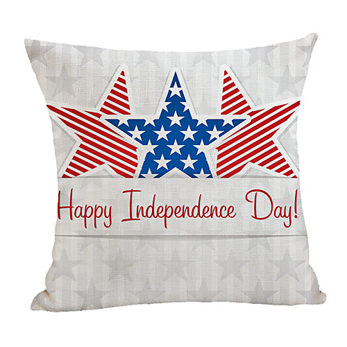 Double Side Print Independence Day Cushion Cover 1PC Faux Linen Soft Square Throw Pillow Cover Cushion Case Pillowcase for Sofa Bedroom 45 x 45 cm (18 x 18 Inch) Superior Quality Machine Washable
Double Side Print Independence Day Cushion Cover 1PC Faux Linen Soft Square Throw Pillow Cover Cushion Case Pillowcase for Sofa Bedroom 45 x 45 cm (18 x 18 Inch) Superior Quality Machine Washable