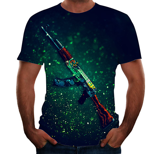 Men's T shirt 3D Print 3D Rivet Mesh Short Sleeve Casual Tops Sportswear Sports Black Orange Green
Men's T shirt 3D Print 3D Rivet Mesh Short Sleeve Casual Tops Sportswear Sports Black Orange Green