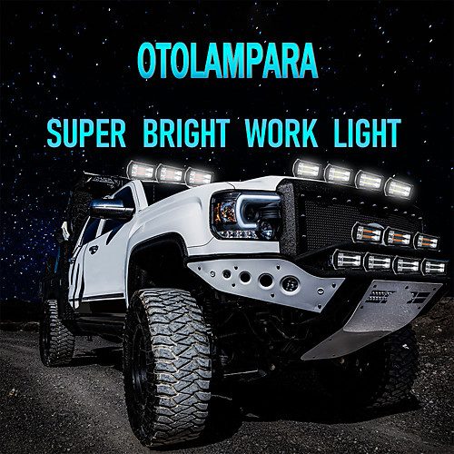 OTOLAMPARA 2021 New Arrival 72W-432W Optional Super Bright LED Work Light Bar IP67 Waterproof Use for JEEP ATV UTV SUV 4X4 4WD 6000K White 50000hrs Lifespan COB LED Work Light 1pcs
OTOLAMPARA 2021 New Arrival 72W-432W Optional Super Bright LED Work Light Bar IP67 Waterproof Use for JEEP ATV UTV SUV 4X4 4WD 6000K White 50000hrs Lifespan COB LED Work Light 1pcs